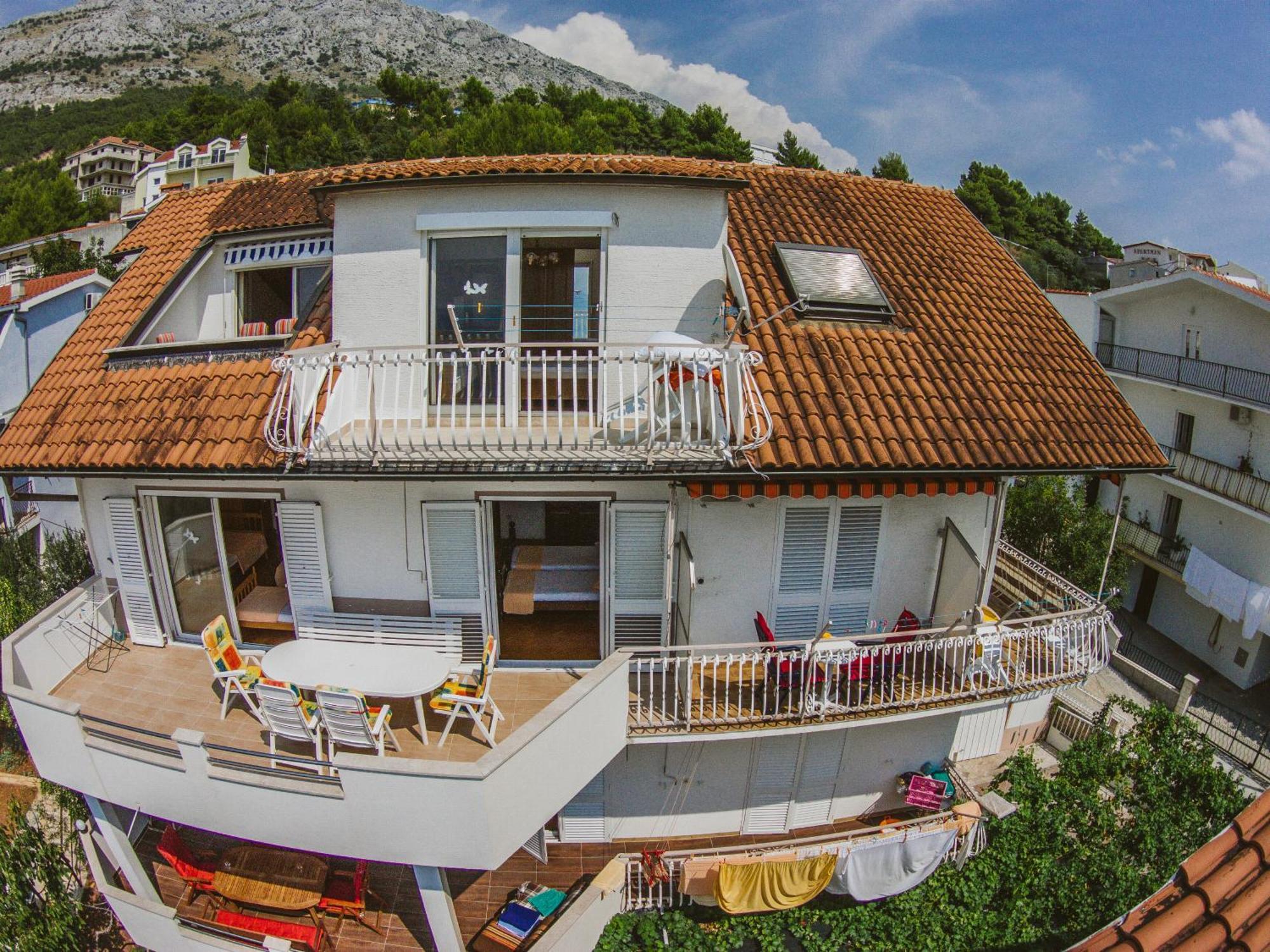Apartmani Miljak Omiš Exterior foto